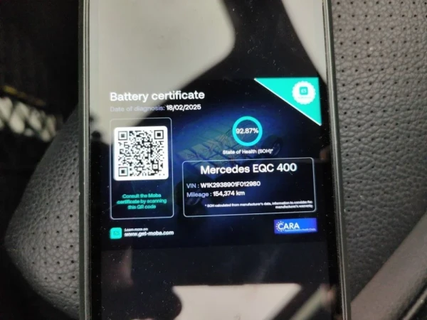 Mercedes-Benz EQC 400 4MATIC Business Solution 5d 15