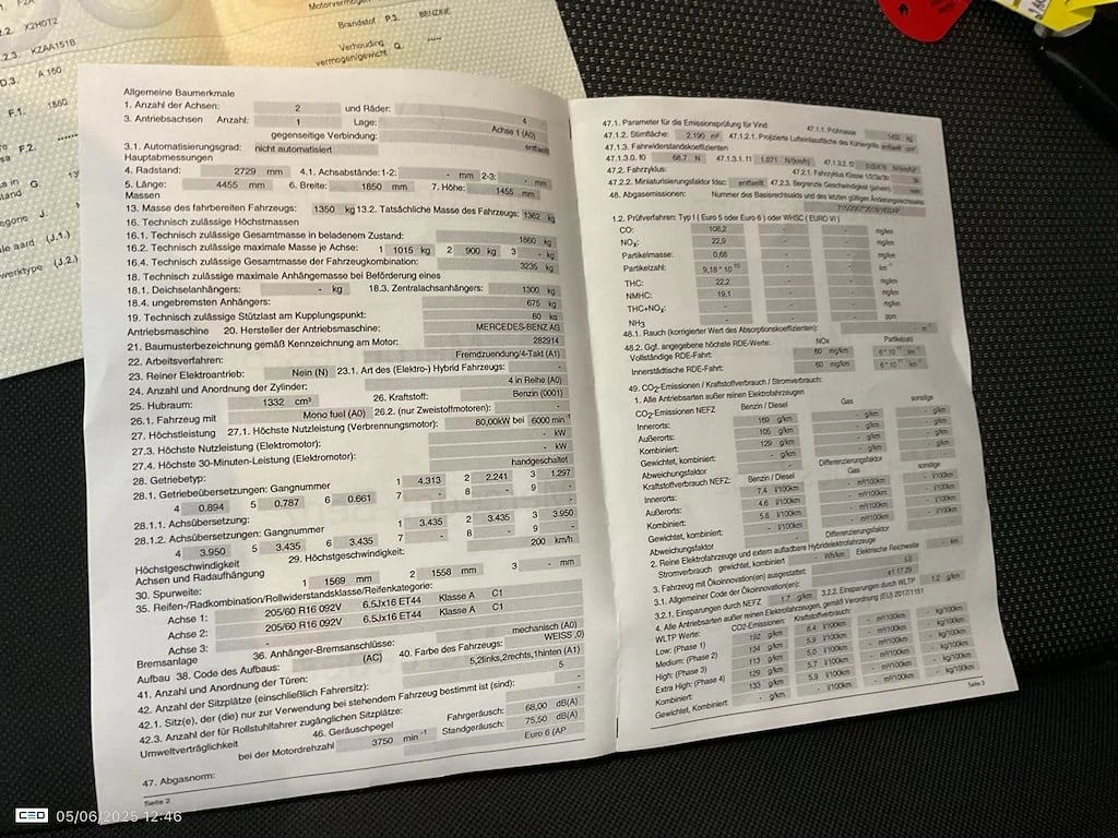 Mercedes-Benz A 160 160 17