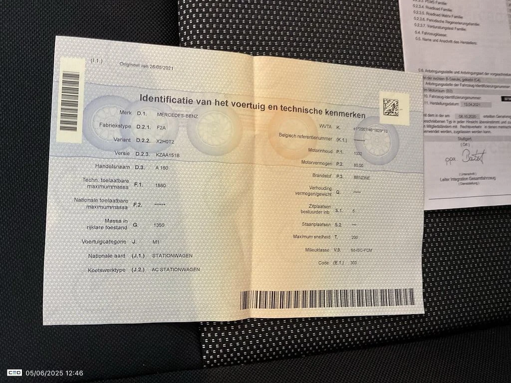 Mercedes-Benz A 160 160 15