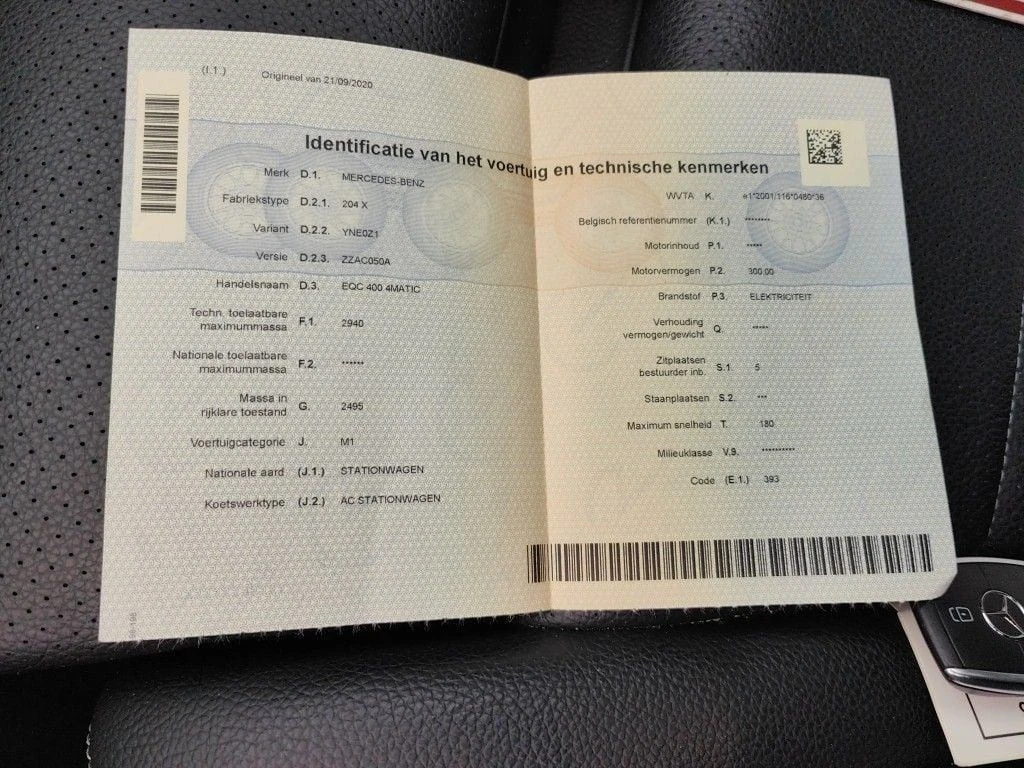 Mercedes-Benz EQC 400 4MATIC Business Solution 5d 6