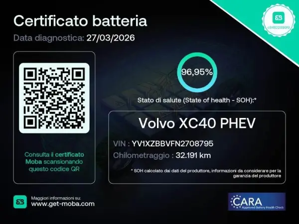 Volvo XC 40 T5 Recharge DKG Inscription 14