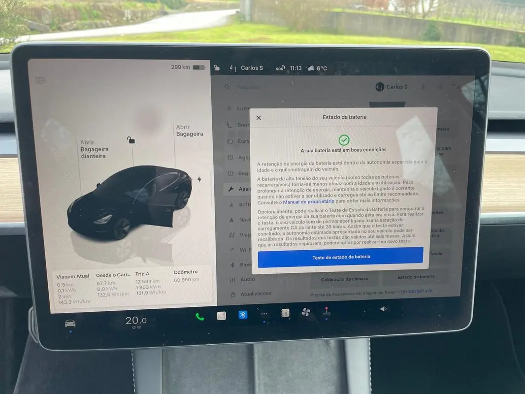 Tesla Model 3 Long Range Tração Traseira 12